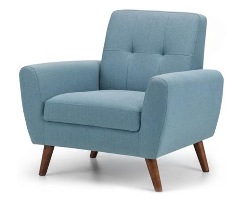 Stunning comfortable Armchair in blue