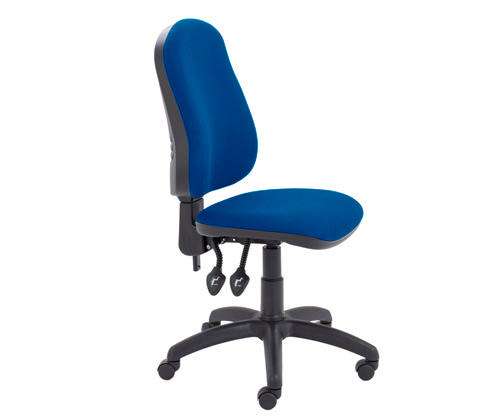 Blue desk chair