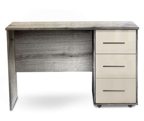 PAROS-3-drawer-desk-cashmere-gloss Affordable Study Desk for bedroom / office