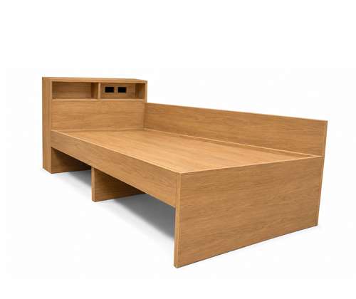 Wooden-bed-3ft Wooden Soild bed